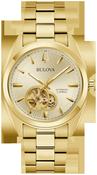 Bulova Surveyor Automatic Gold Tone Mens Watch image