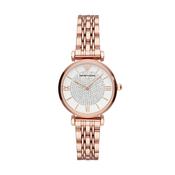 Emporio Armani Gianni T Bar Rose Gold Plated Watch image