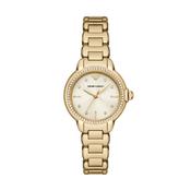 Emporio Armani Ladies Mia Gold Plated Stone Set Watch image