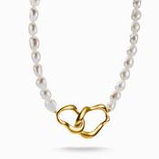 THOMAS SABO Natural Beauty Intertwined Pearl Necklace