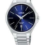 Lorus Quartz Gents Stainless Steel Blue Dial Watch
