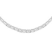 Sterling Silver 18" Flat Rambo Chain