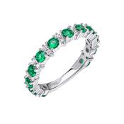 Diamonfire Green Band Ring