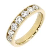 18k Gold Diamond Channel Set Ring 1.00Cts