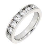 Platinum Diamond Channel Band