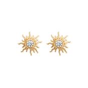 Chlobo Gold Sunrise Glow Studs image