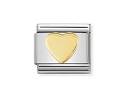 Nomination Composable Classic Link Yellow Gold Heart image
