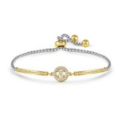 Nomination Royal Dream Two Tone Circle Cubic Zirconia Bracelet image