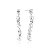 Sif Jakobs Ellera Oval Drop Cubic Zirconia Earrings