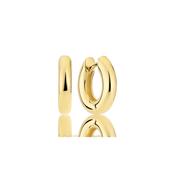 Sif Jakobs Gold Plated Carrara Piccolo Hoop Earrings