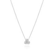 Sif Jakobs Imperia Piccolo Pave Knot Necklace