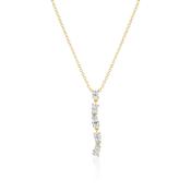 Sif Jakobs Ellera Oval Cubic Zirconia Gold Plated Pendant