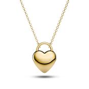 Sif Jakobs Julia Grande Gold Plated Heart Necklace