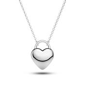 Sif Jakobs Julia Grande Silver Heart Necklace