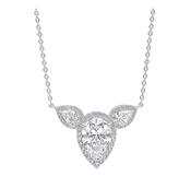 Diamonfire Triple Teardrop Necklace image