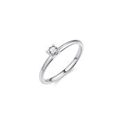 Gisser Plain Band Cubic Zirconia Ring