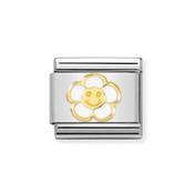 Nomination Composable Classic Link Flower with Smile