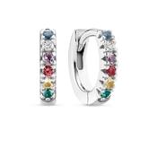 Sif Jakobs Ellera Multi Stone Hoop Earrings