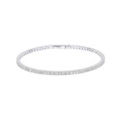 Diamonfire Multi-Stone Flexi Slim Bangle
