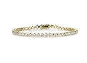 Gisser Gold Plated Tennis Bracelet