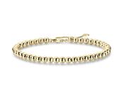 Gisser Gold Plated Bead Bracelet