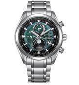 Citizen Tsukiyomi Moon Phase Radio Controlled Green Dial