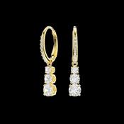 Swarovski Stilla Attract Hoop Earrings image
