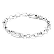 THOMAS SABO Charm Bracelet With Connect Link Silver 17cm