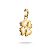 THOMAS SABO Gold Plated Lucky Clover Charm Pendant