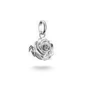 THOMAS SABO Silver Rose Blossom Charm Pendant