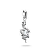 THOMAS SABO Silver Snake &amp;amp; Stone Charm Connect image