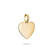 THOMAS SABO Gold Plated Small Heart Charm Pendant
