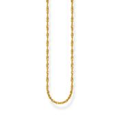 THOMAS SABO Gold Plated Singaporean Necklace