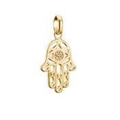 Thomas Sabo Gold Plated Hasma Hand Charm