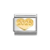 Nomination Composable Classic Link 2025 Gold Heart