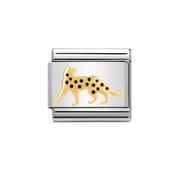 Nomination Composable Classic Link Leopard