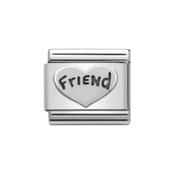 Nomination Composable Classic Link Friend Heart