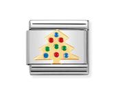 Nomination Composable Classic Link Coloured Christmas Tree