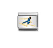 Nomination Composable Classic Colourful Skier Link image