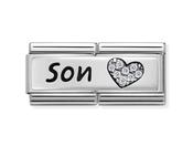 Nomination Composable Classic Double Link Son image