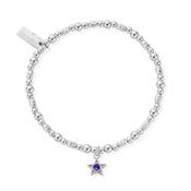 Chlobo Silver February Birthstone Bracelet