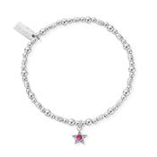 ChloBo Silver July Birthstone bracelet