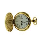 Telstar Gold Plated Full Figure Pocket Watch