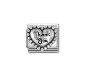 Nomination Composable Classic Link Thank you Heart