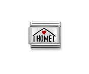 Nomination Composable Classic Link Home with Heart