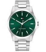 Tommy Hilfiger Bruce Gents Green Dial Stainless Steel Bracelet image