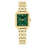 Tommy Hilfiger Ladies Mia Gold Plated With Green Dial image