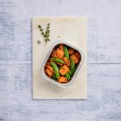 Single Serve Carrot &amp;amp; Sugar Snaps (GF) 215g