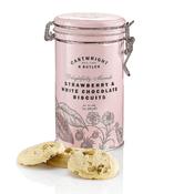 C&amp;amp;B Strawberry &amp;amp; White Choc Biscuits Tin
