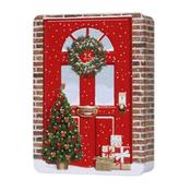 Bramble Xmas Door Choc Shortcake Tin